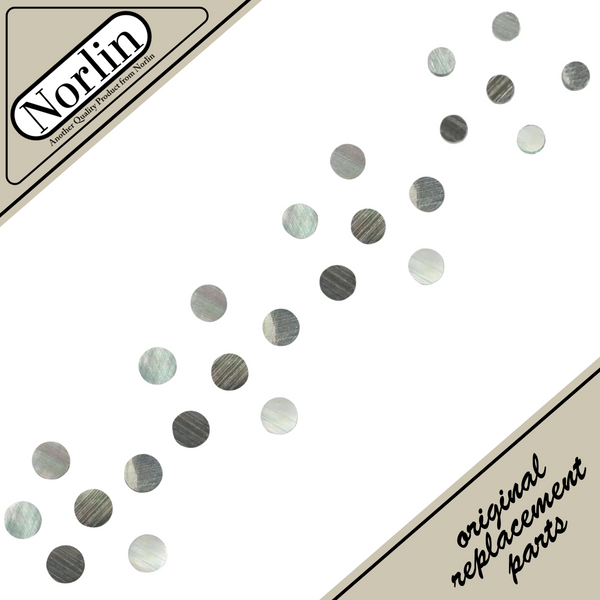 Black-Lip Pearl Oyster Side Position Dots & Inlays for Guitar (10-Pack)