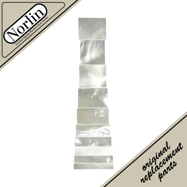 Mother of Pearl Block Fingerboard Inlays & Position Markers for Gibson® Custom Guitars