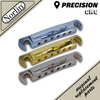 CNC Billet Aluminum Ridged Compensated "Lightning" Stop Bar for Gibson® & Epiphone® Guitars