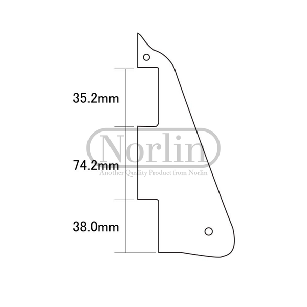 Historic Pickguard for '56 R6 1956 Gibson® Les Paul® Reissue Guitars