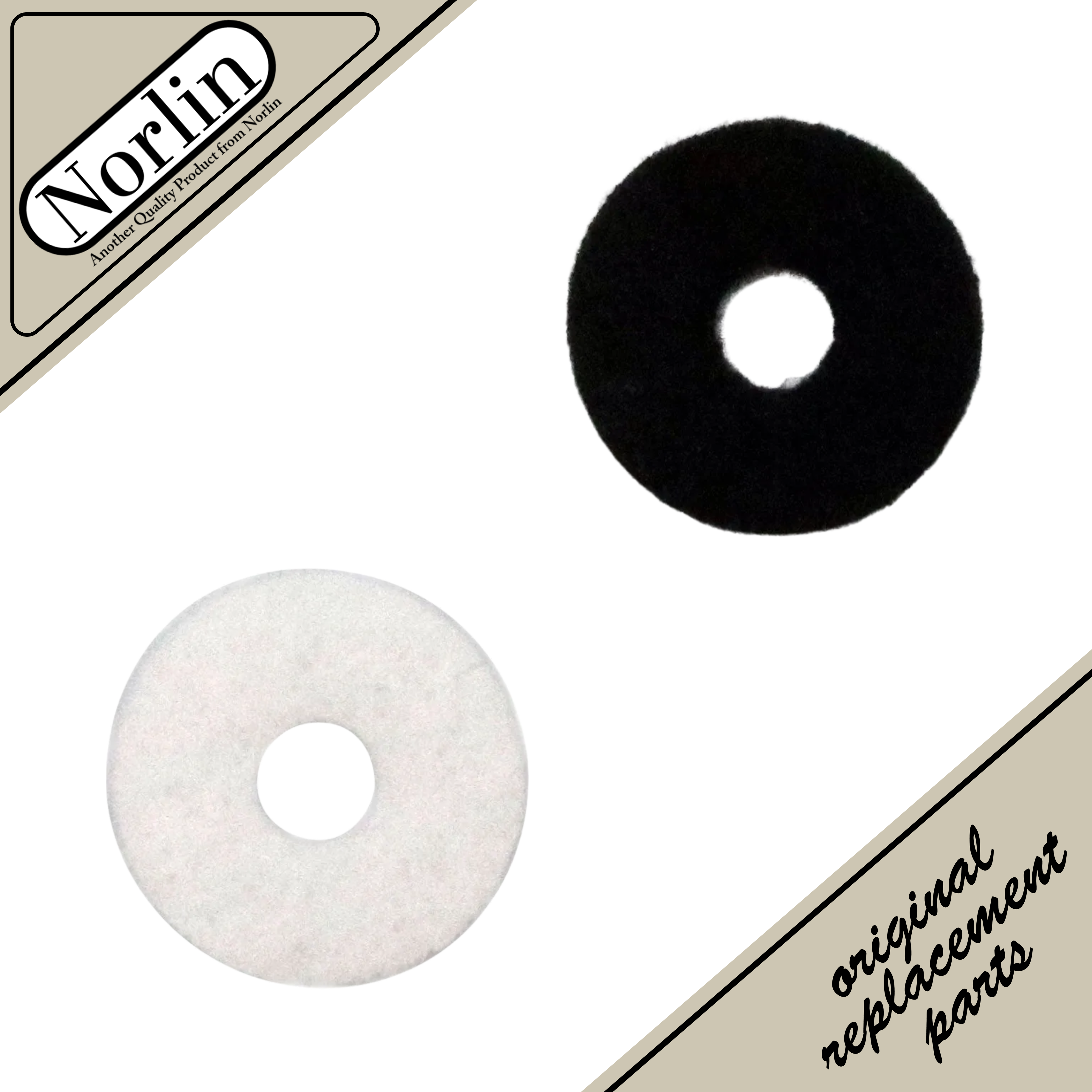End Pin & Strap Button Felt Washers for Gibson® Guitars (2-Pack)