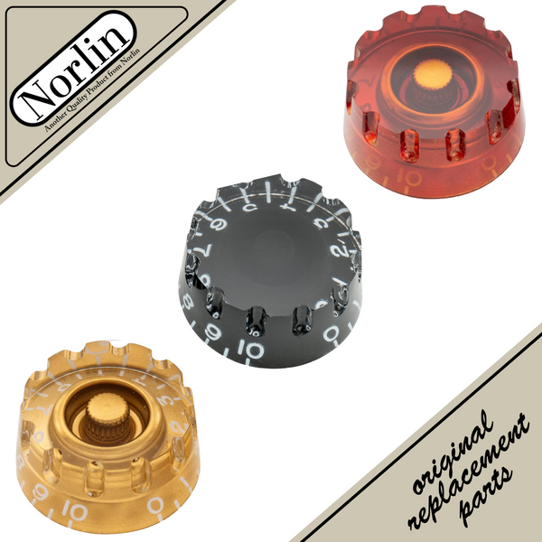 Embossed Fluted Speed Knob for Gibson® Guitars