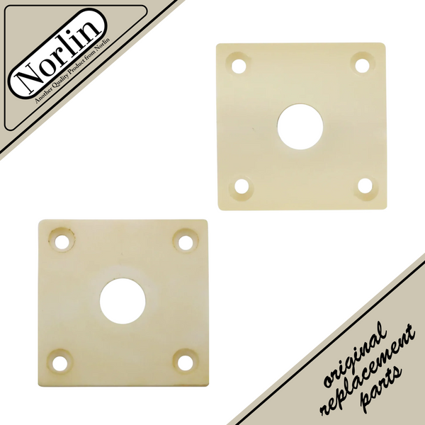 Historic Square Jack Plate for Gibson® Guitars