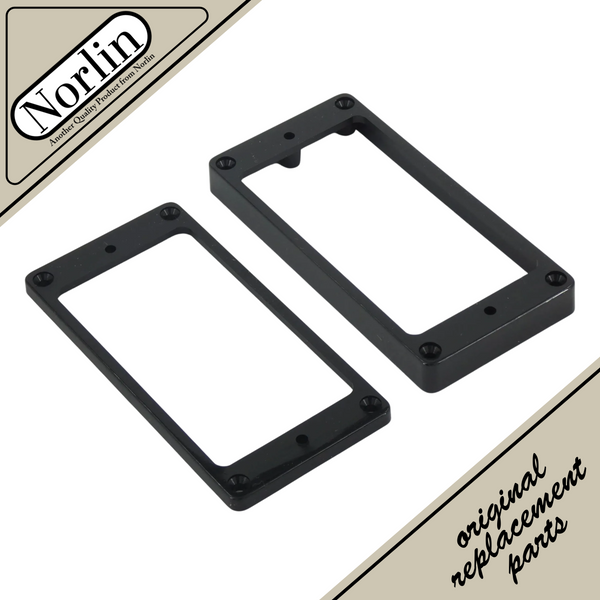 Humbucker Pickup Tapered Mounting Ring (Black) for Gibson® Guitars