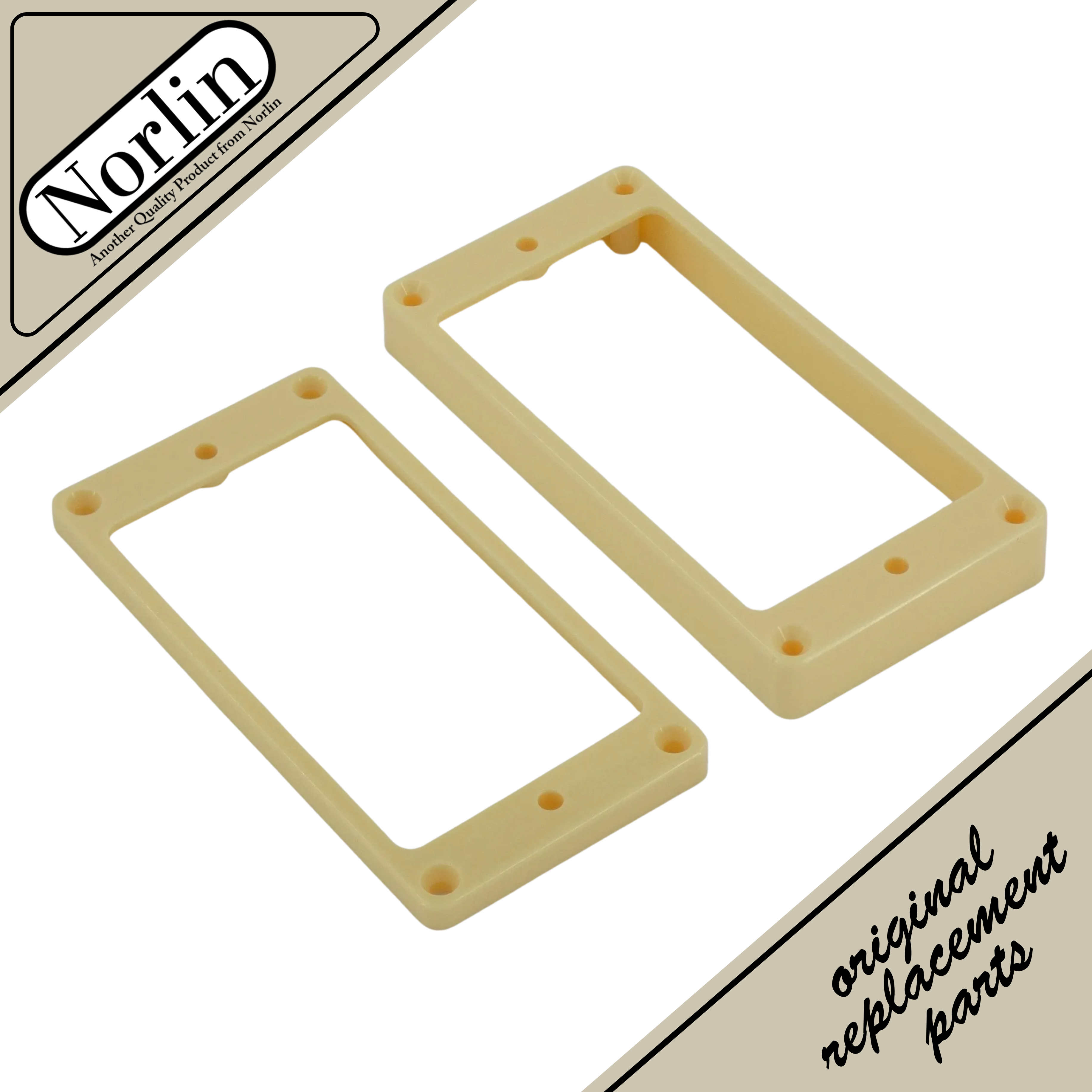 Humbucker Pickup Tapered Mounting Ring (Cream) for Gibson® Guitars