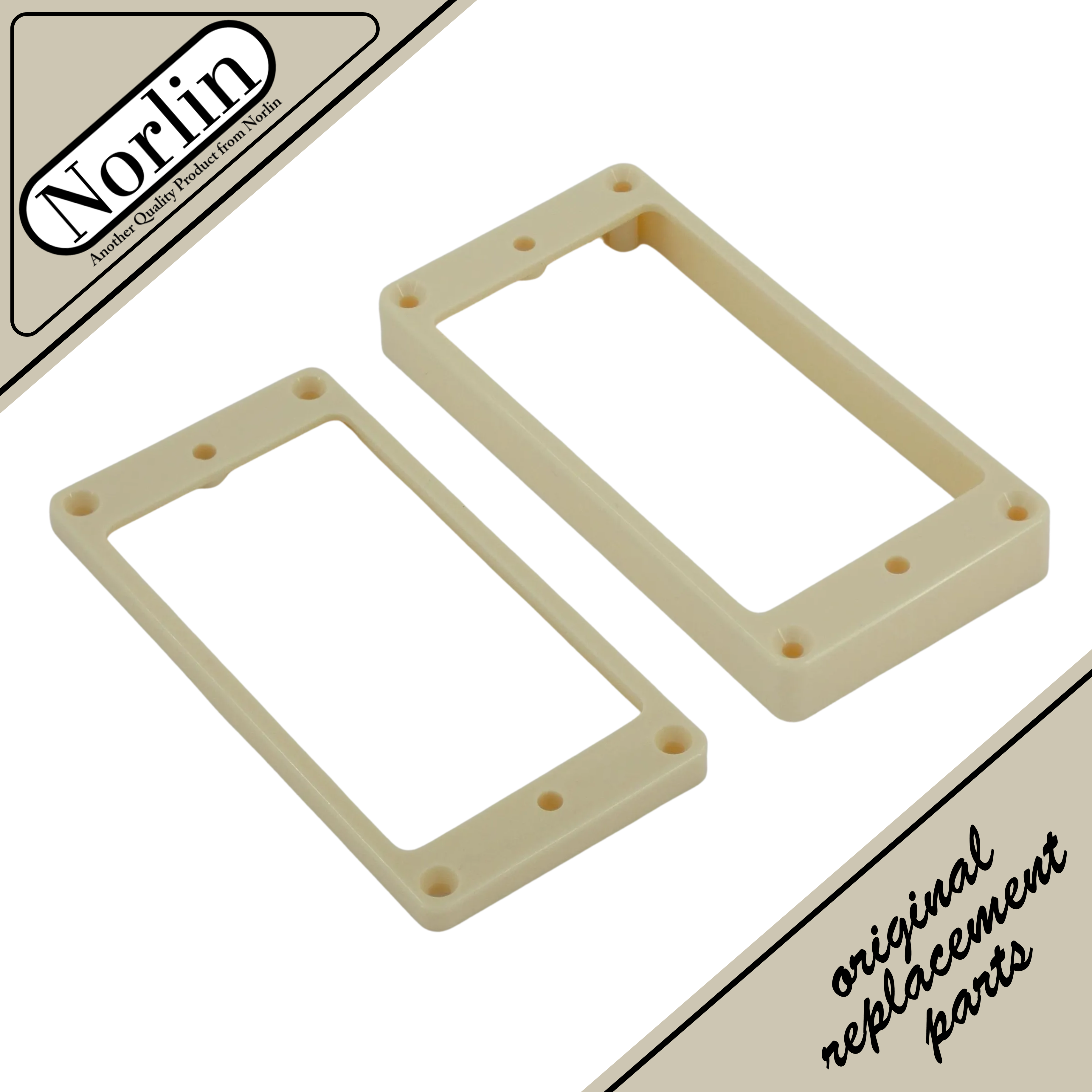 Humbucker Pickup Tapered Mounting Ring (Light Cream) for Gibson® Guitars