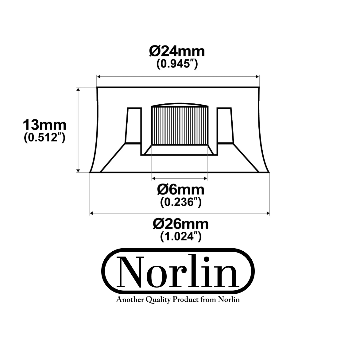 Speed Mod Knob for Gibson® Guitars