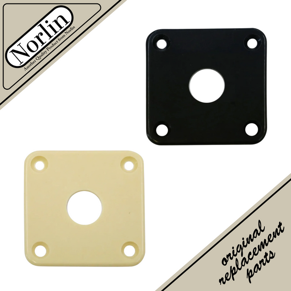 Square Jack Plate for Gibson® Guitars
