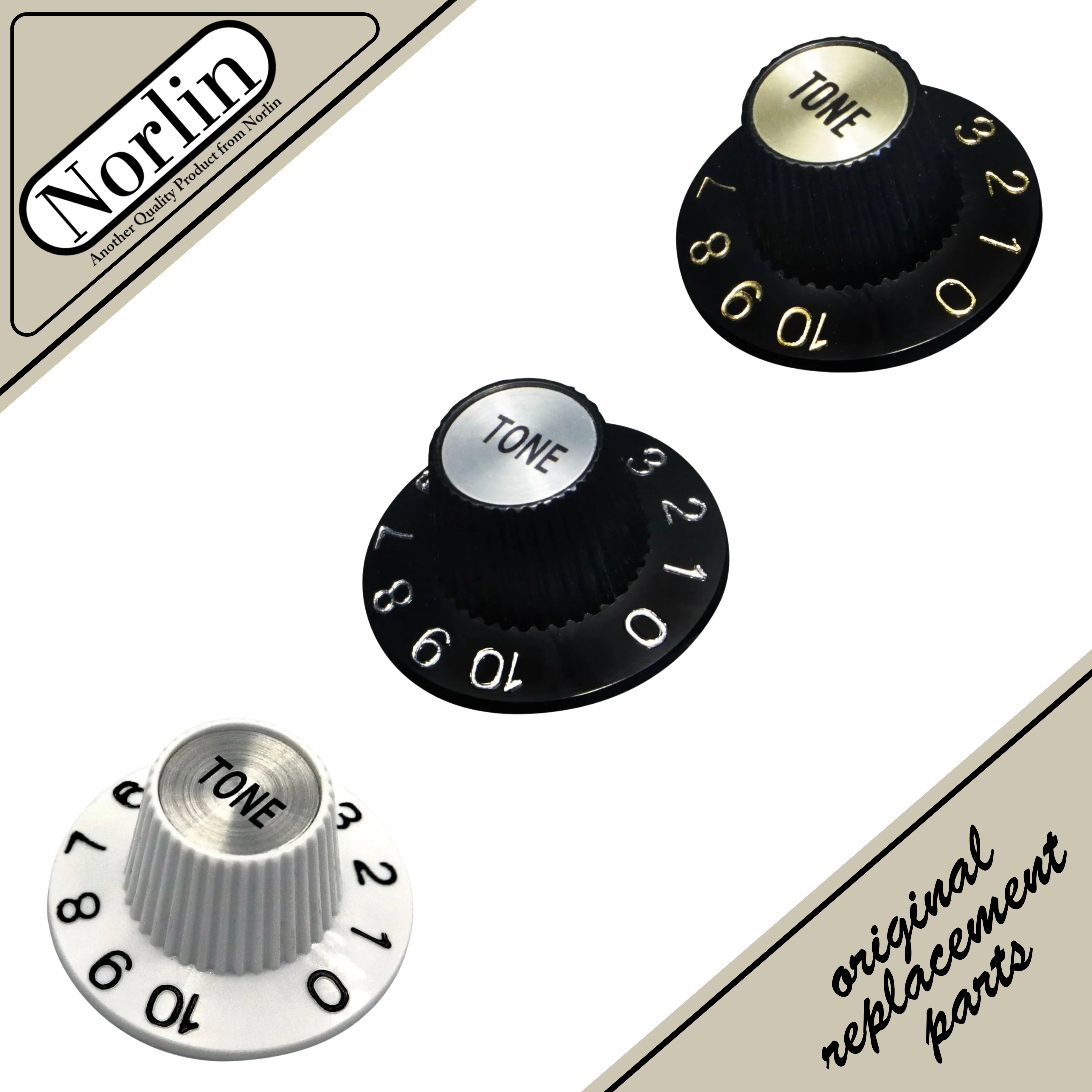 Witch Hat Tone Knob for Gibson® Guitars