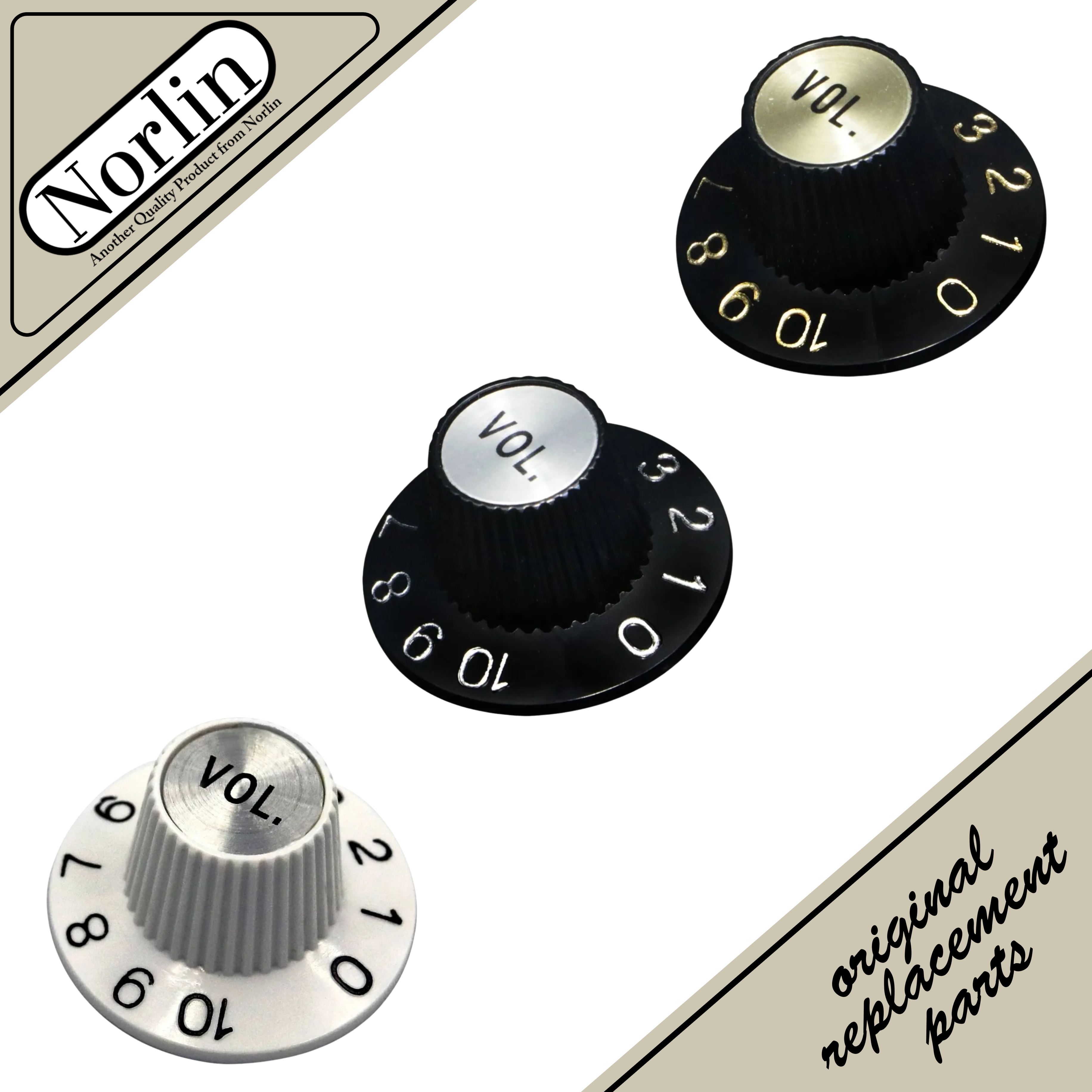 Witch Hat Volume Knob for Gibson® Guitars
