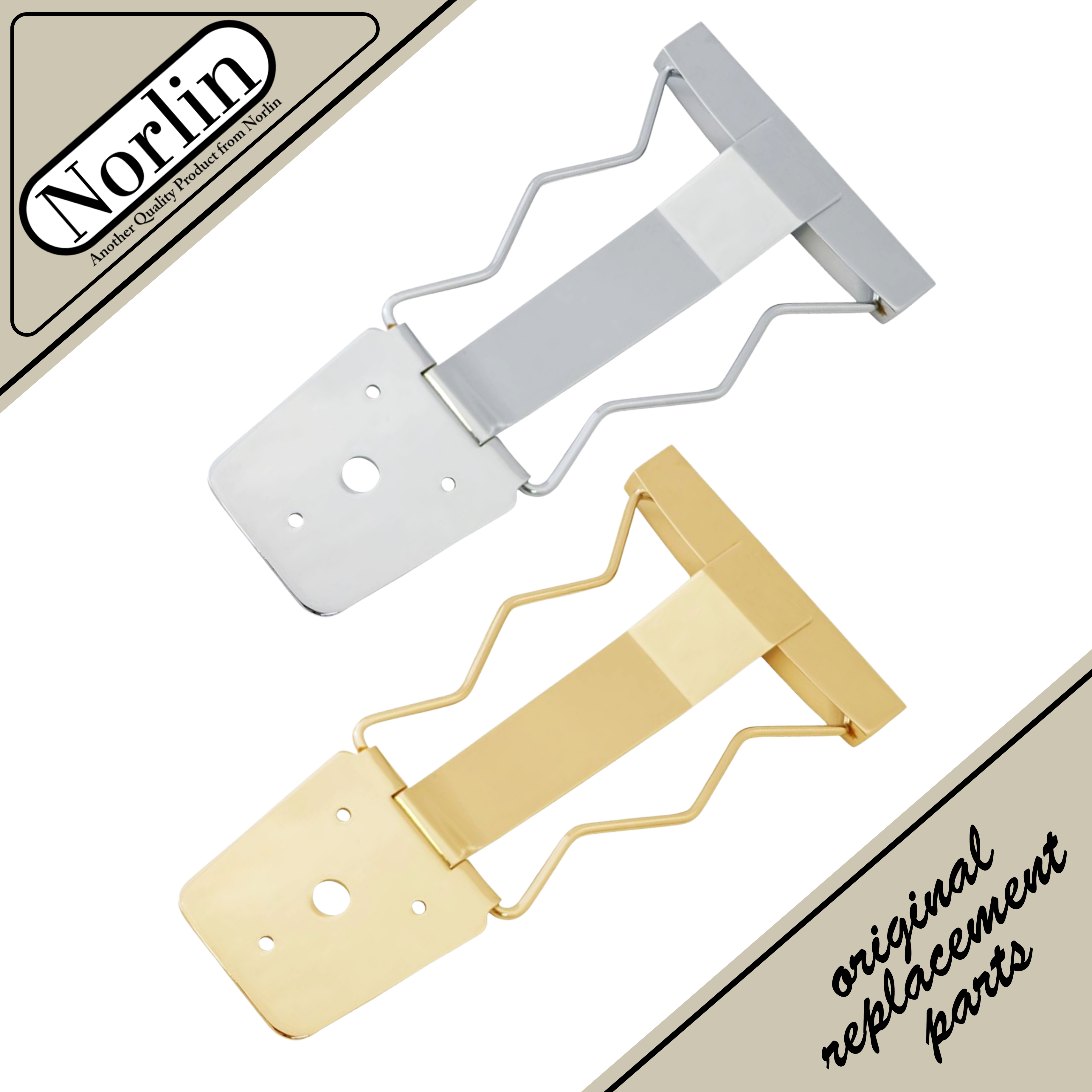 Zig Zag Archtop Trapeze Tailpiece for Gibson® ES-175 & Epiphone® Guitars
