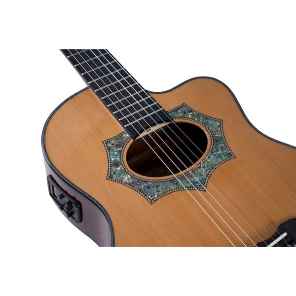 OH30SCE Requinto Nylon String Acoustic Electric Guitar