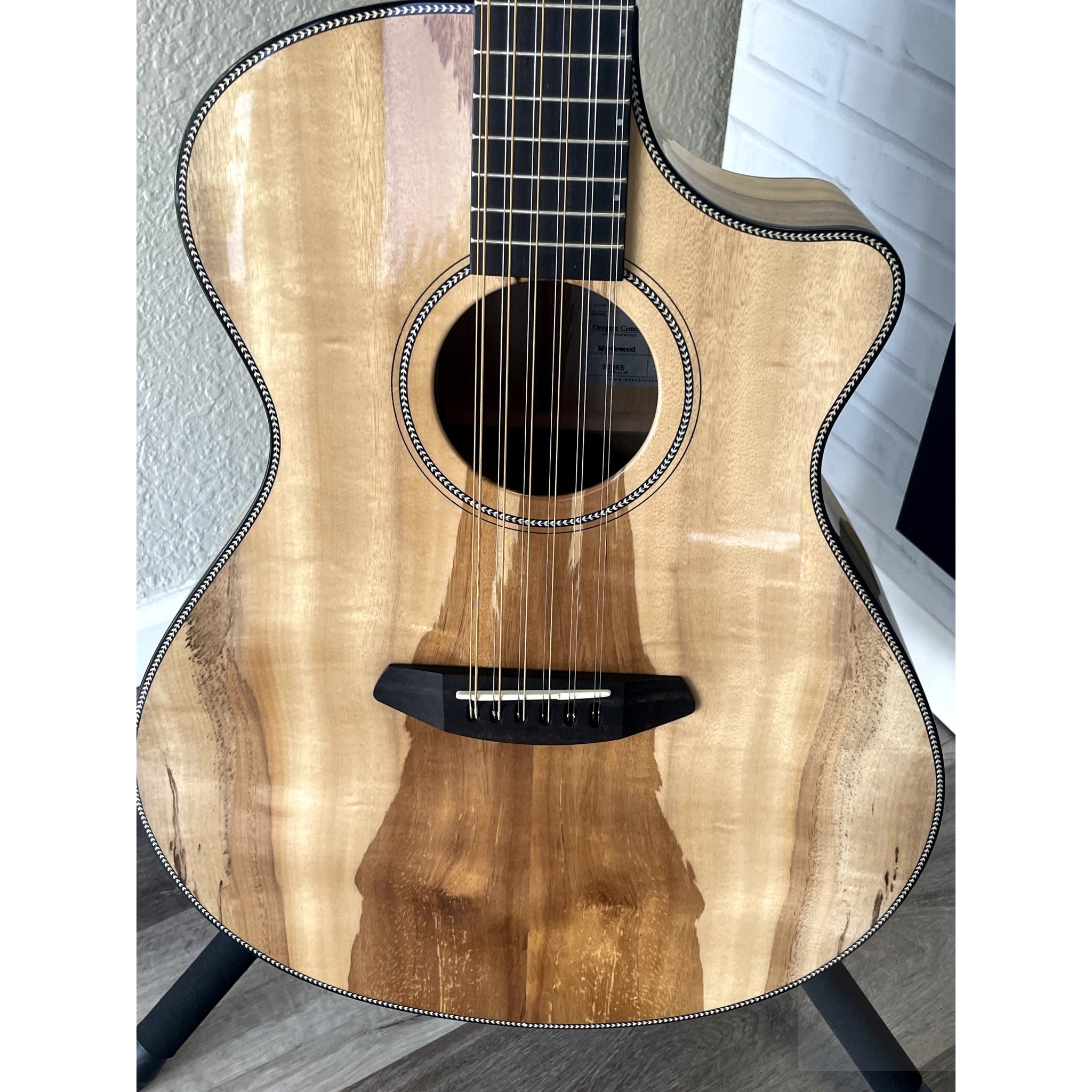 Breedlove Oregon Dreadnought Concerto 12-String CE Myrtlewood-Myrtlewood - CASE INCLUDED