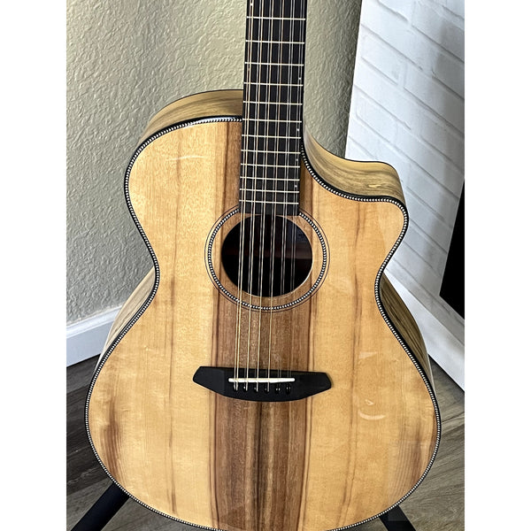 Breedlove Oregon Dreadnought Concerto 12-String CE Myrtlewood-Myrtlewood - CASE INCLUDED