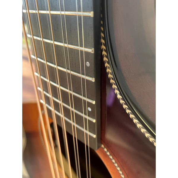 Breedlove USA MADE Oregon Dreadnought Concerto Old Fashioned 12-String CE Myrtlewood-Myrtlewood