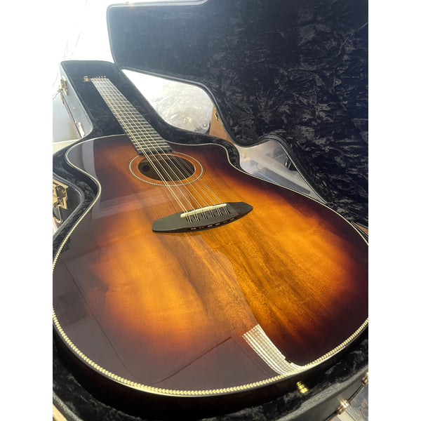 Breedlove USA MADE Oregon Dreadnought Concerto Old Fashioned 12-String CE Myrtlewood-Myrtlewood
