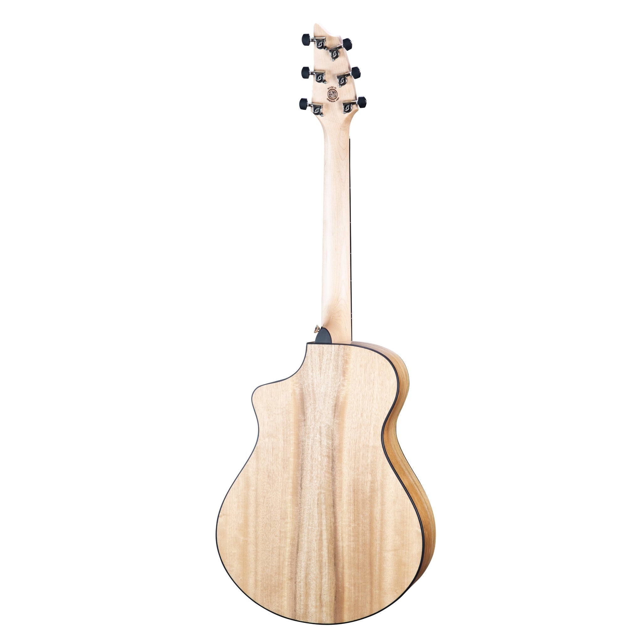 Breedlove Oregon Myrtlewood Oregon Companion CE Myrtlewood-Myrtlewood — back angle