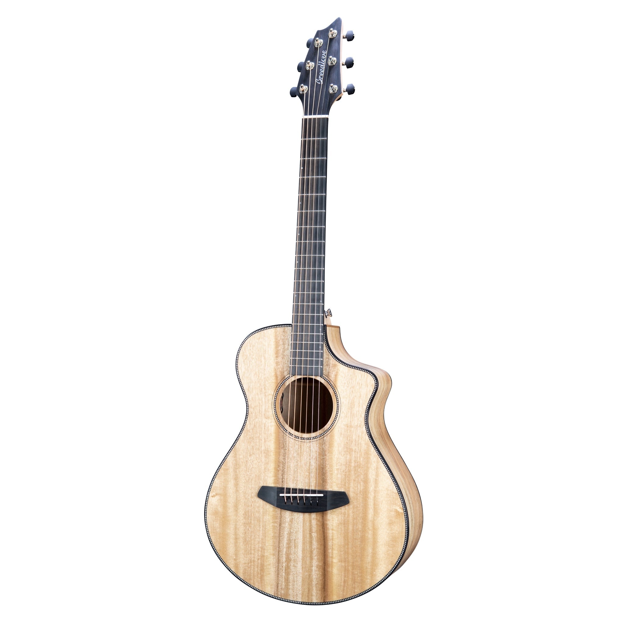 Breedlove Oregon Myrtlewood Oregon Companion CE Myrtlewood-Myrtlewood — front angle