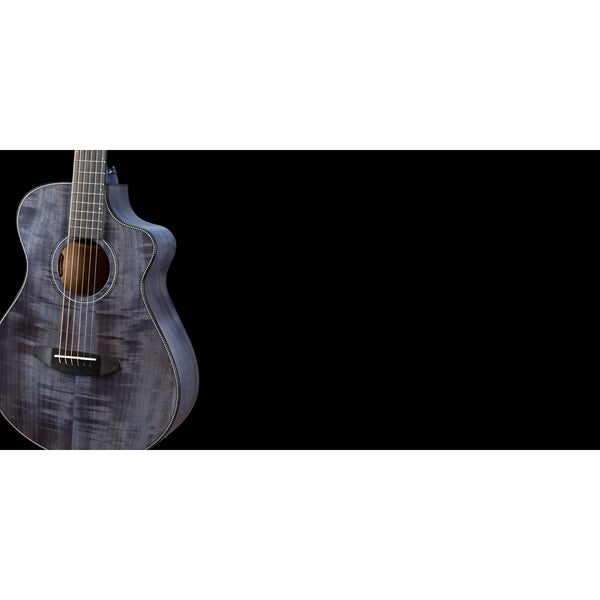 Breedlove Oregon Myrtlewood Oregon Companion Stormy Night CE Myrtlewood-Myrtlewood — front closeup