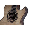 Oscar Schmidt OH32SEQN Acoustic Electric Bajo Quinto w/Bag. Quilt Natural
