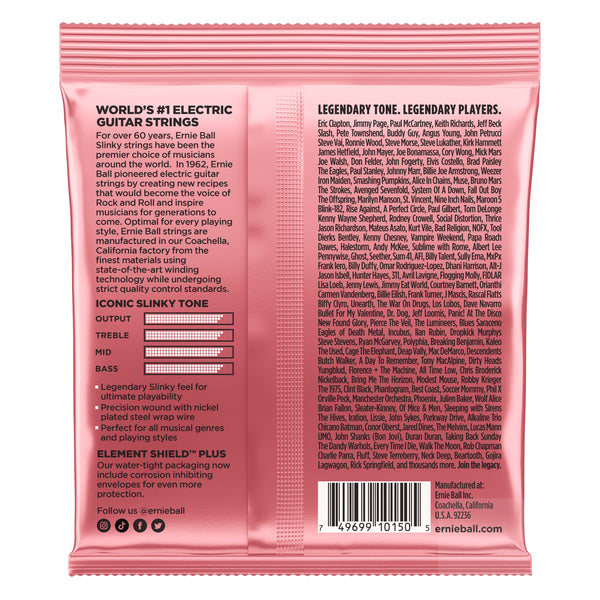 Ernie Ball Zippy Slinky Electric Guitar Strings