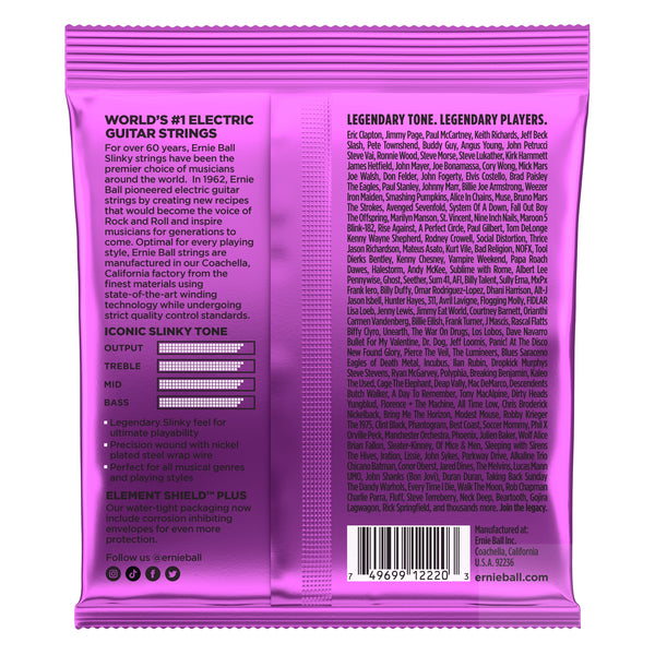 Ernie Ball 2220 Power Slinky Electric Guitar Strings (11-48)
