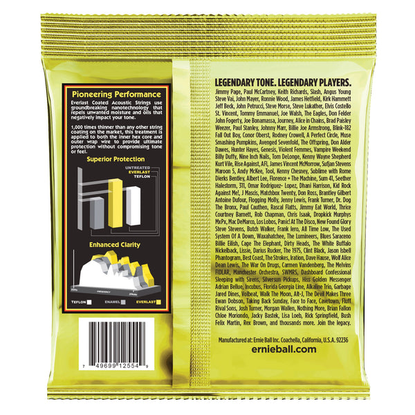Ernie Ball Everlast Coated Acoustic Strings .13-.56