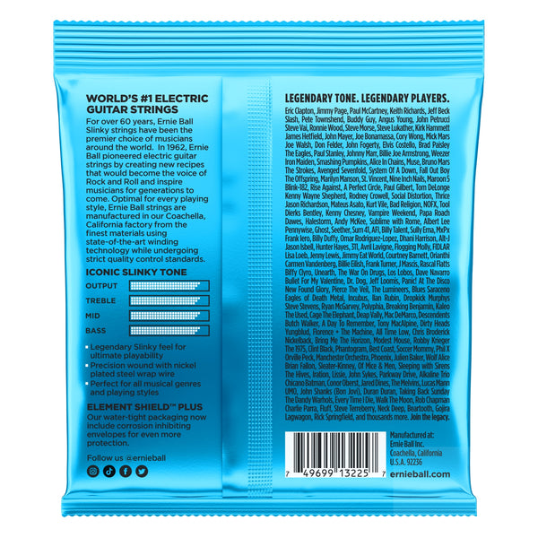 Ernie Ball Extra Slinky Guitar Strings Nickel Wound Strings 3 Pack 8-38