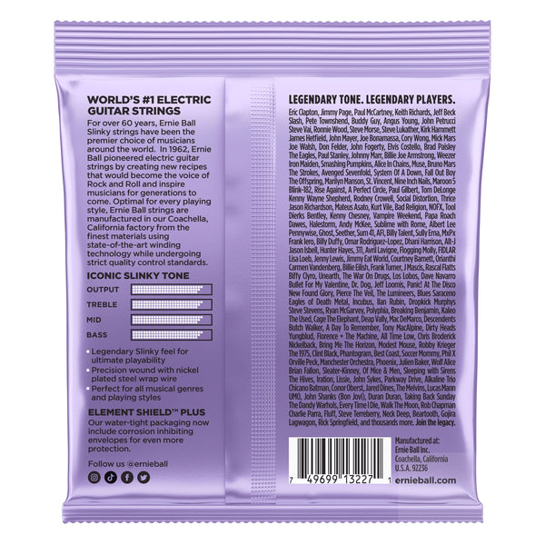 Ernie Ball 3-Pack P03227 Ultra Slinky Nickel Wound Electric Guitar Strings 10-48