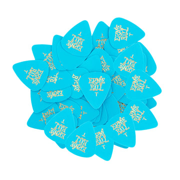 Ernie Ball Cellulose Guitar Picks - Thin Blue - 144 Pack