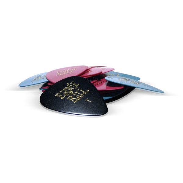 Ernie Ball Cellulose Guitar Picks - Thin Assorted Colors - 24 Pack