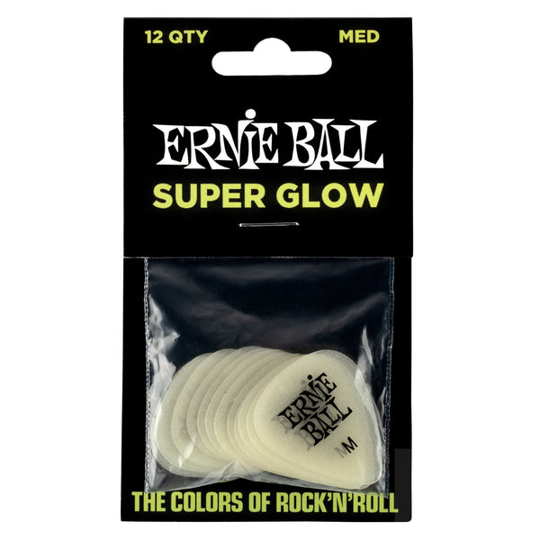Ernie Ball Thin Super Glow Guitar Picks-P09225