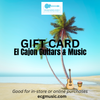 ECGMusic Gift Cards
