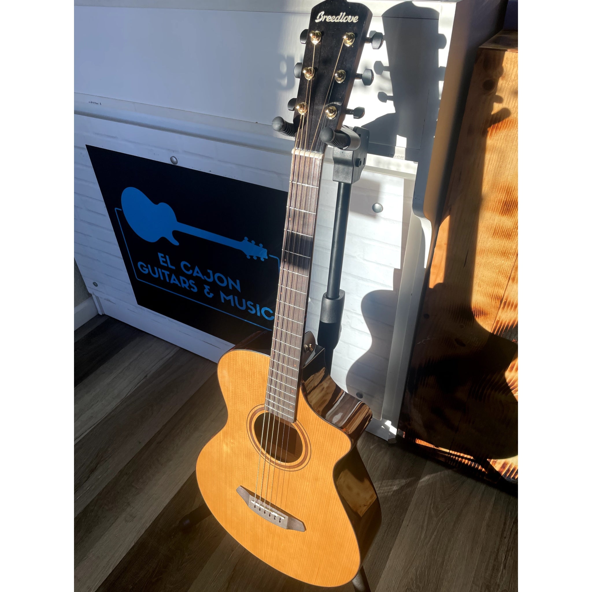 Breedlove Performer Pro Concertina (Parlor) CE — European Spruce / African Mahogany — Aged Toner