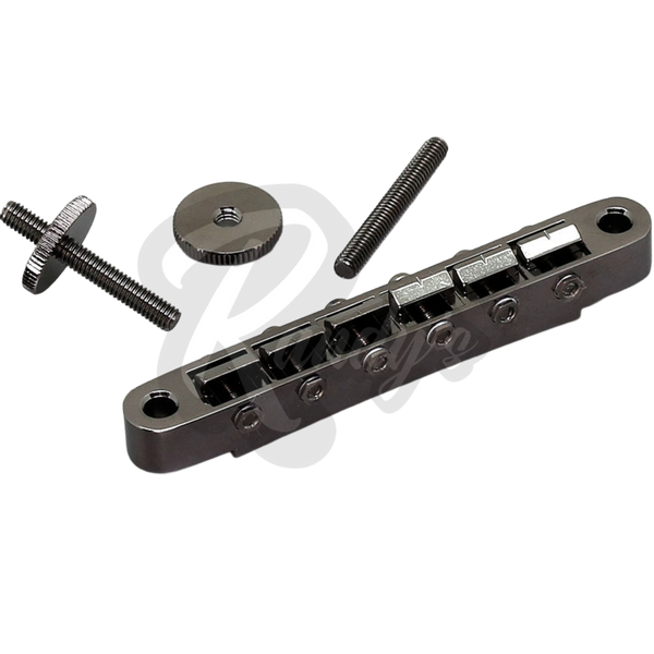 GE104B Nashville Tune-O-Matic Bridge w/ M4 Posts - Fits Gibson®
