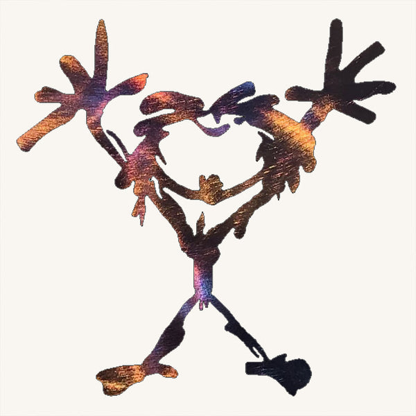 Pearl Jam Stick Man Metal Art