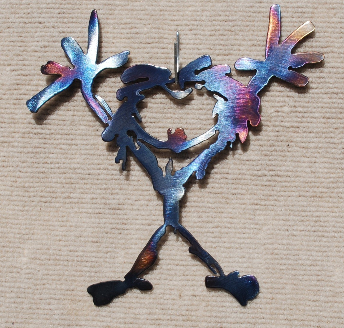 Pearl Jam Stick Man Metal Art