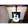 Breedlove Acoustic Electric Guitar European Spruce - African Mahogany Discovery S Concert Satin White CE