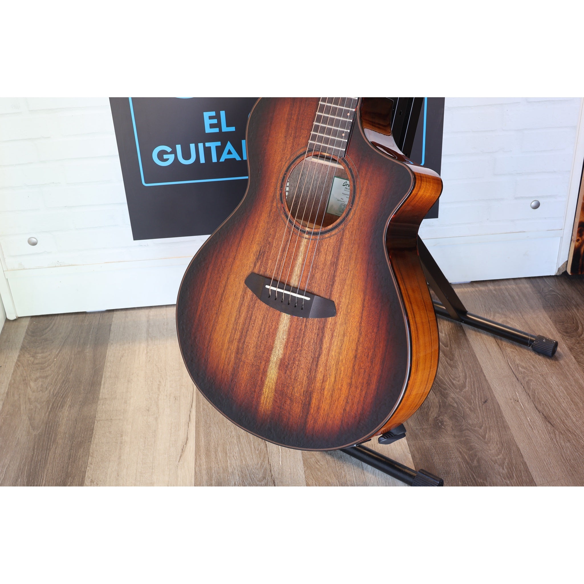 Breedlove Pursuit Exotic S Concert CE Acoustic-Electric Guitar – Edgeburst Koa
