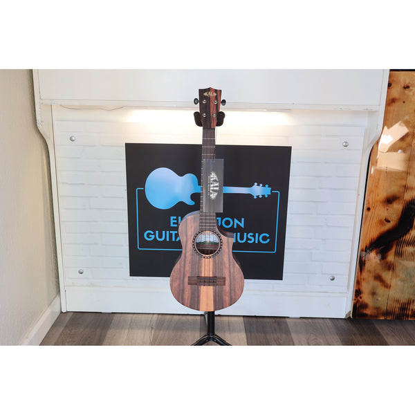 Kala Amara Tri-Top Tenor Ukulele with Cutaway & EQ – KA-AM-T-CE