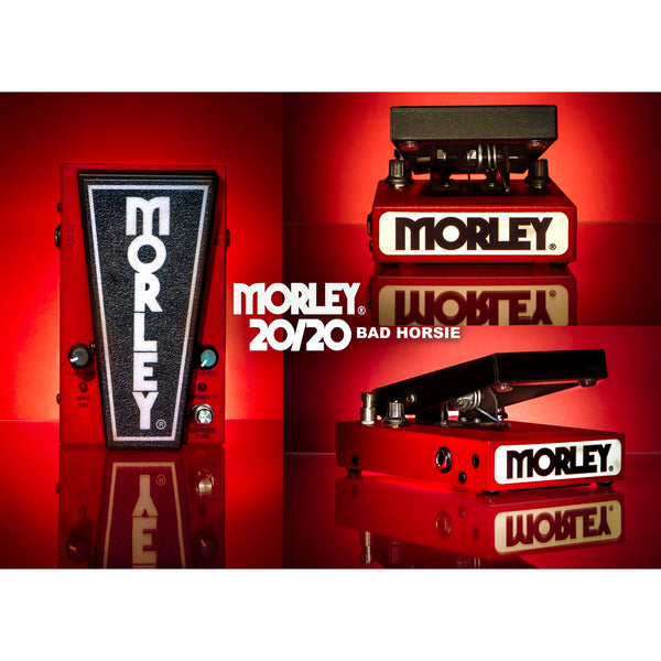 Morley 20/20 Steve Vai Bad Horsie Switchless Wah Pedal