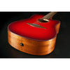 Lâg Tramontane Special Red Burst Dreadnought Cutaway Acoustic-Electric Guitar