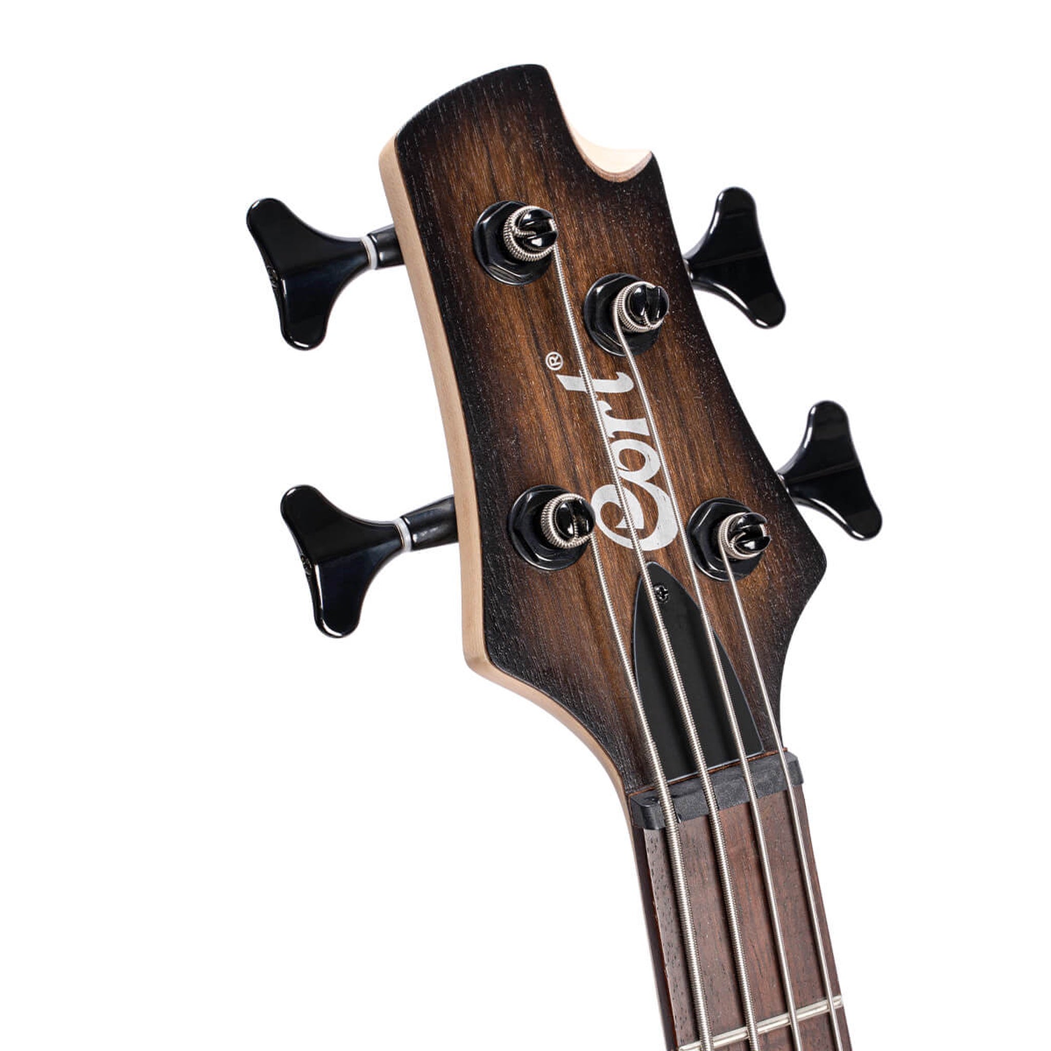 Cort C4 Plus OVMH Artisan Series Bass Guitar – Antique Brown Burst