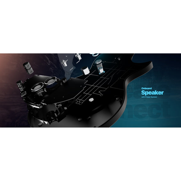 Enya Nova Go Sonic Smart Electric Guitar Sonic JT Tobacco Sunburst back view