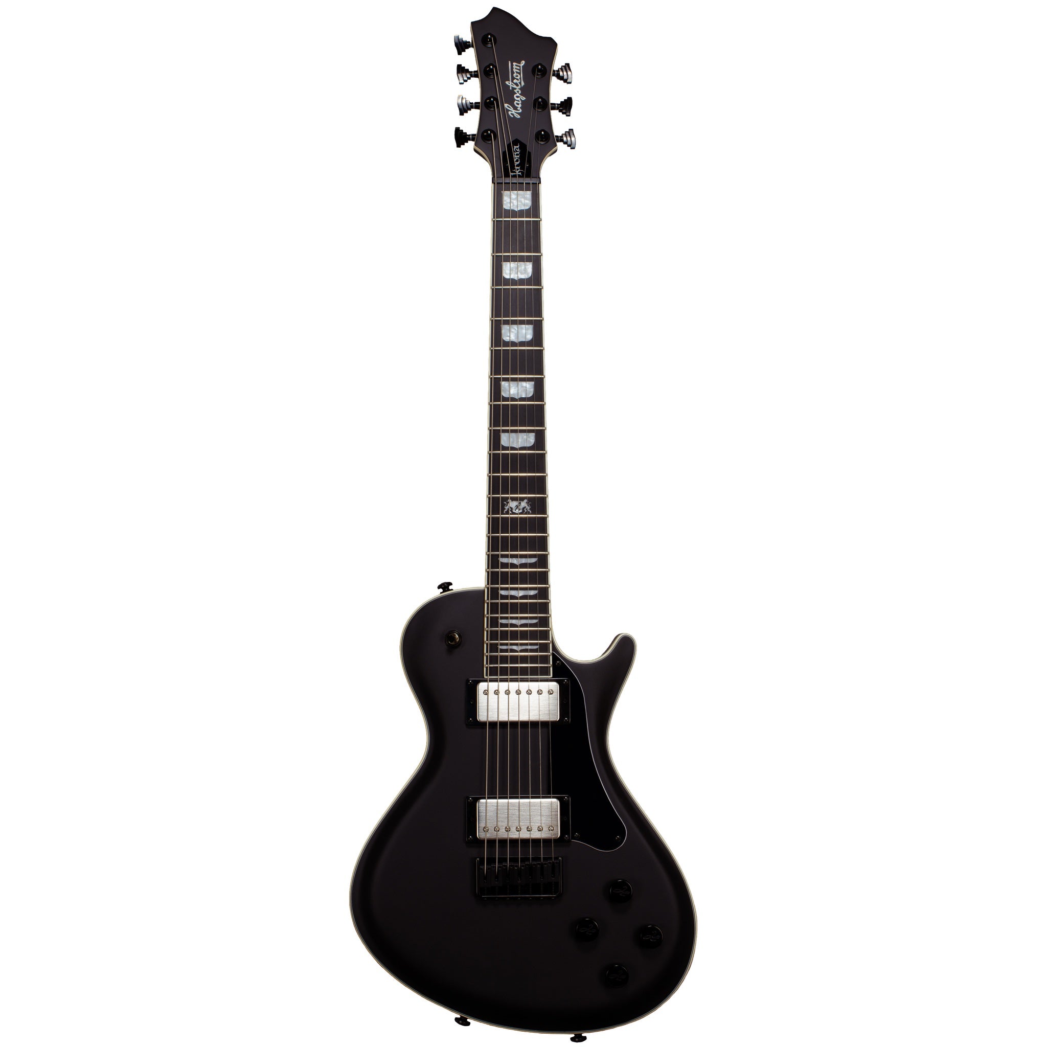 Hagstrom Krona 7-String Electric Guitar – Satin Black
