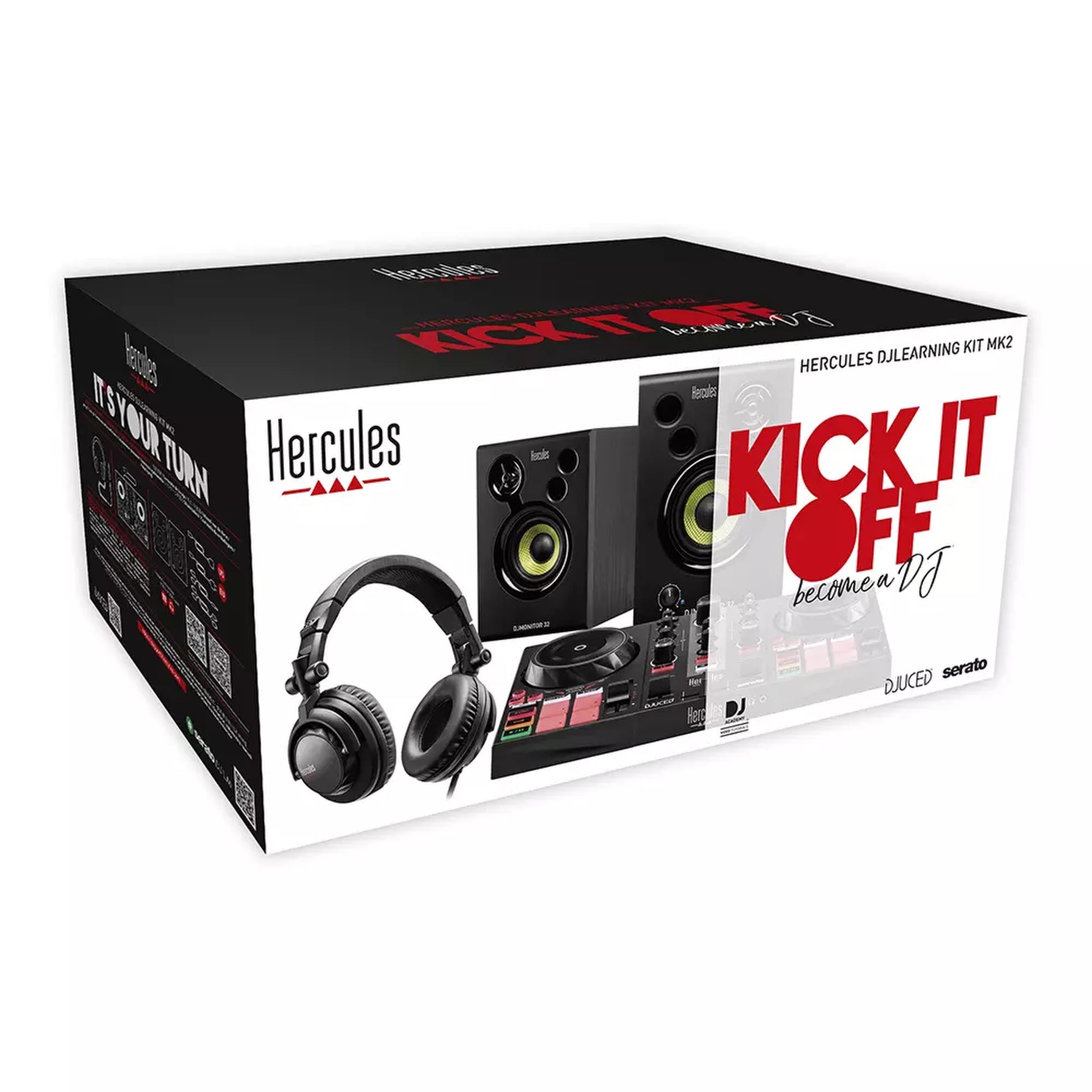 Hercules DJLearning Kit MK2 Complete DJ Starter Bundle