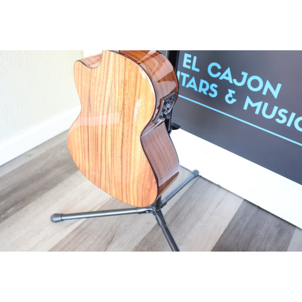 Kala KA-SCAC-T-CE Solid Cedar Top Acacia Tenor Cutaway Acoustic-Electric Ukulele with Fishman Kula EQ
