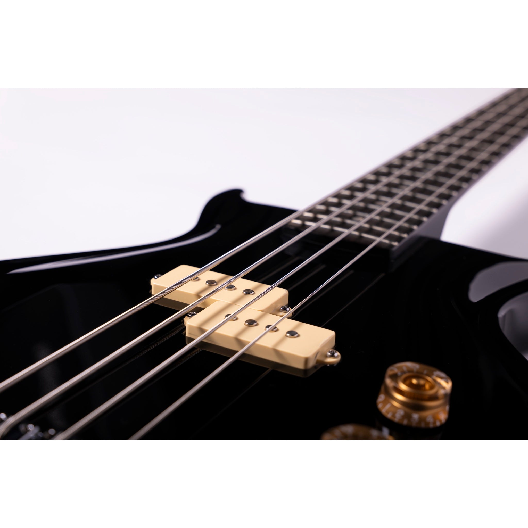 Washburn SB4B Wing Series Scavenger Bass - Black