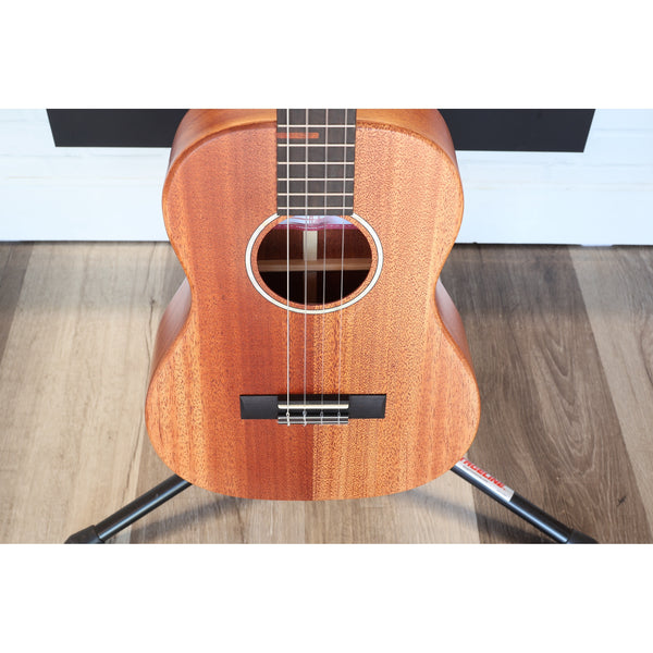 Kala All Solid Mahogany Waterfall Baritone Ukulele - KA-WF-AMHG-B_W/BAG