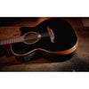 Lâg Tramontane Special T118 Auditorium Bevel Cutaway Acoustic-Electric Guitar – Black